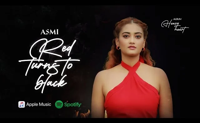 Asmi - Red Turns to Black (Official Music Video) Album - Heavy Heart